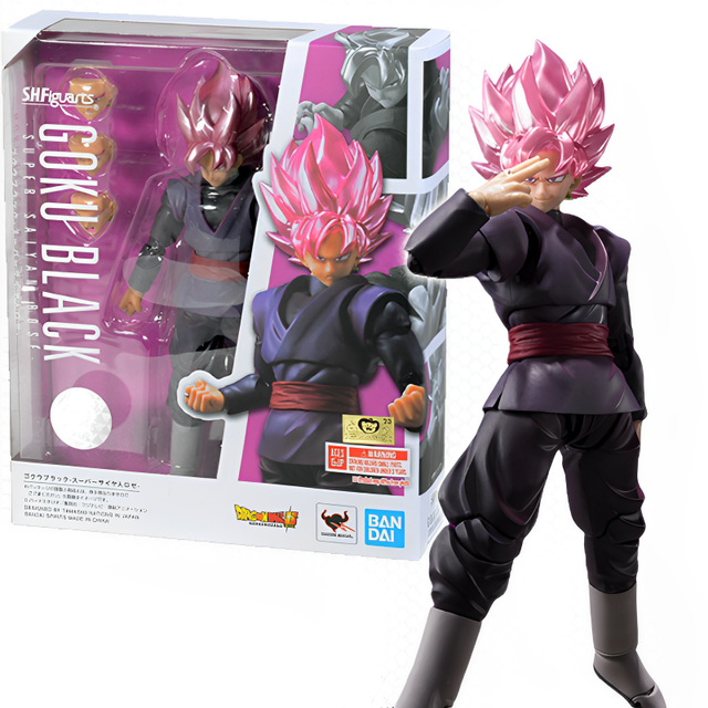 Original Bandai Shfiguarts Dragon Ball Super Goku Black Zamasu